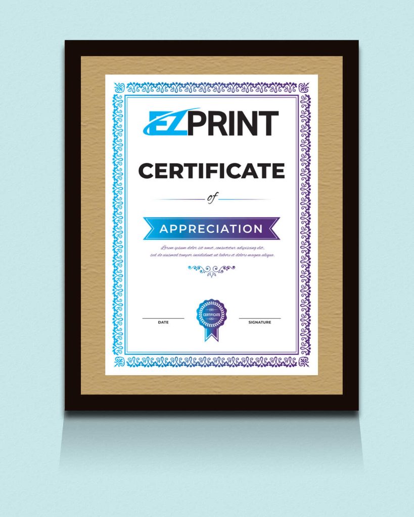 certificates-ezprint